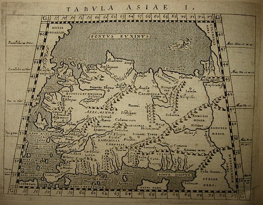 Magini Giovanni Antonio Tabula Asiae I 1620 Padova 